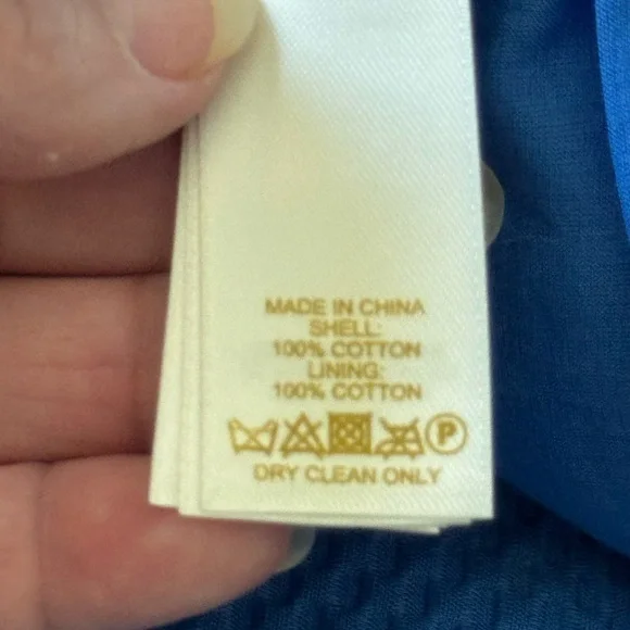 ♠️ Kate Spade ♠️ Emrick Sleeveless Dress EUC beautiful blue - Picture 3 of 14